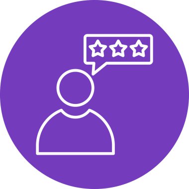 simple icon for web page, Customer Review Rating 