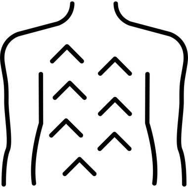 Sülük Terapisi Web simgesi basit illüstrasyon