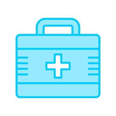 İlk yardım kiti vektör illüstrasyonu