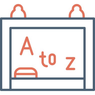 Okul, eğitim, öğrenim, eğitim, program, zaman, otel. Basit tasarım