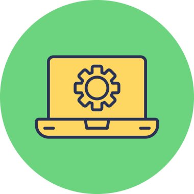 seo modern simgesinin vektör illüstrasyonu