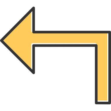 ok simgesi işaret vektör illüstrasyonu