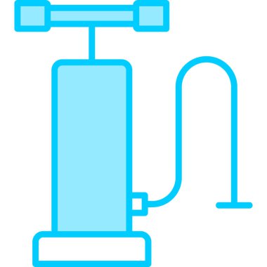 Su musluğu. Basit resimleme