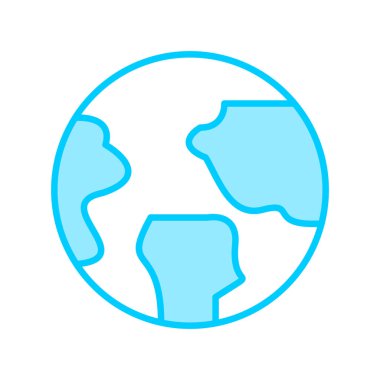 Gezegen simge vektör çizim