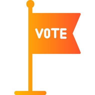 Düz tasarım simgesinin vektör illüstrasyonu