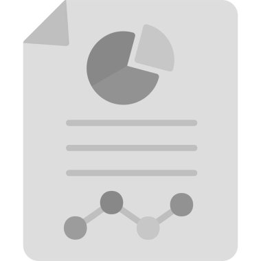 Rapor ver. Web simgesi basit illüstrasyon