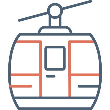 tren. Web simgesi basit illüstrasyon