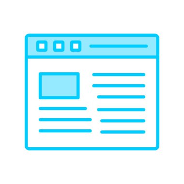 vector illustration of abstract web page 