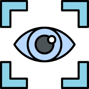 Vision icon modern vector illustration
