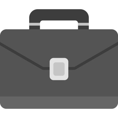 Çanta. Web simgesi basit illüstrasyon 