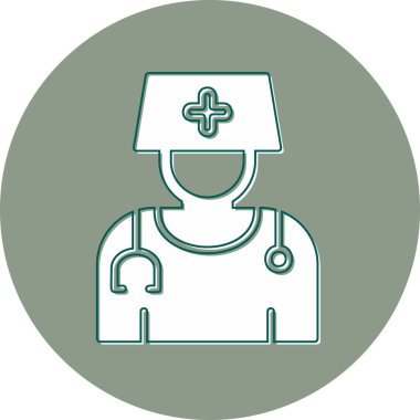 Doktor Simge vektör illüstrasyonu