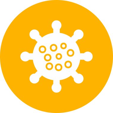 Virus icon modern vector illustration 