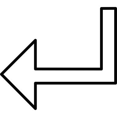 ok simgesi işaret vektör illüstrasyonu