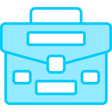 Portföy. Web simgesi basit illüstrasyon