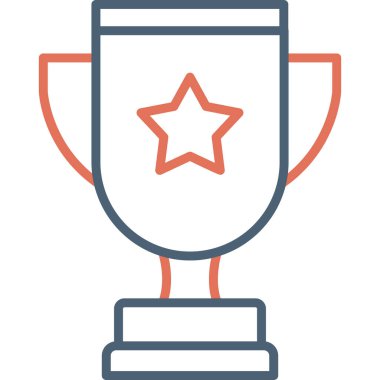 ödül simgesi vektör illüstrasyonu