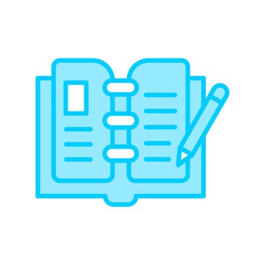 Belge simgesinin vektör illüstrasyonu