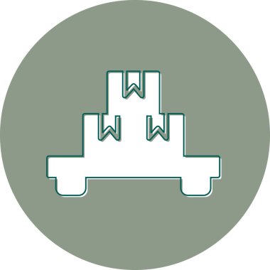 Modern b 'nin vektör illüstrasyonu eksik simgesi