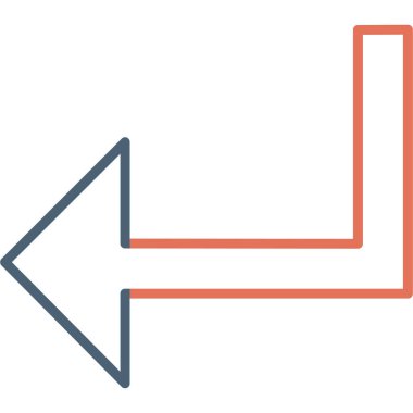 ok simgesi işaret vektör illüstrasyonu