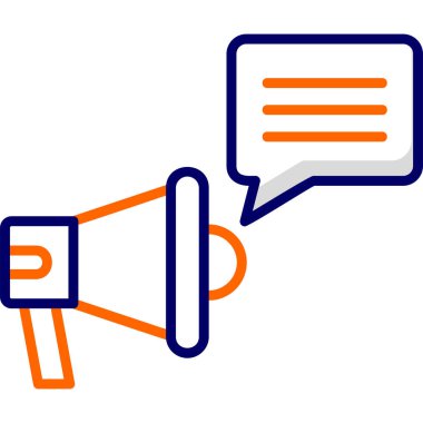 ileti ikonu vektör illüstrasyonu