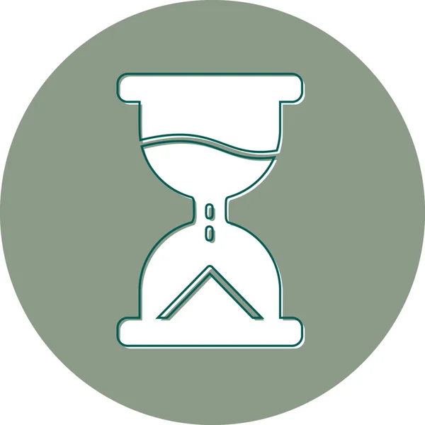 Sandglas Symbol Vektor Illustration — Stockvektor