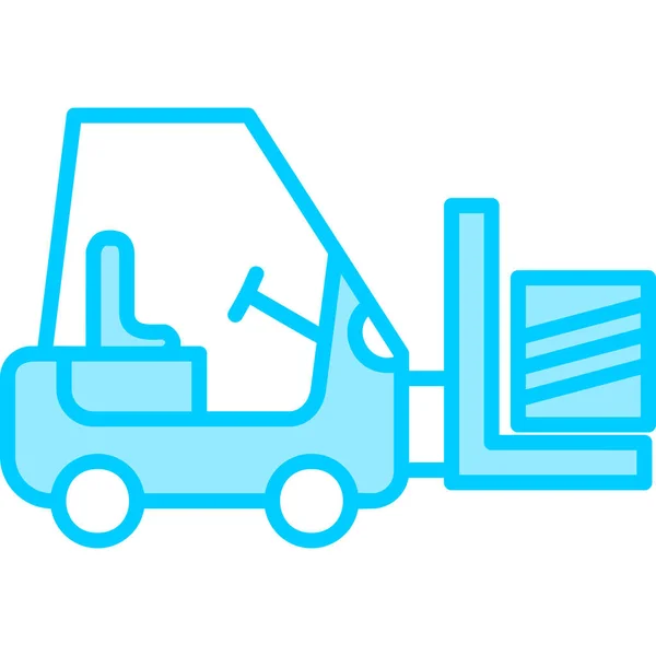 Vector Illustration Truck Icon — Stock Vector