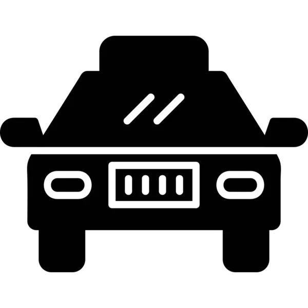 Ilustrace Vektoru Ikony Taxi — Stockový vektor