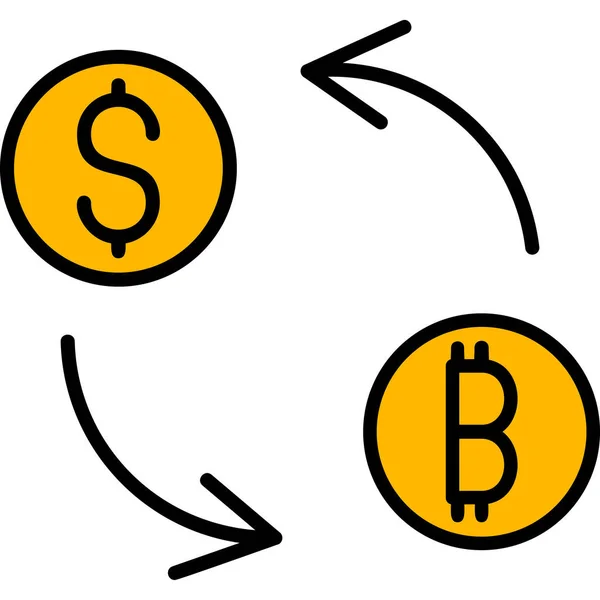 Znamení Forex Webová Ikona Jednoduchý Design — Stockový vektor