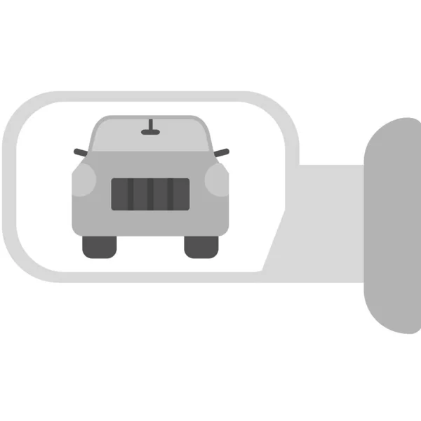 Coche Icono Web Diseño Simple — Vector de stock