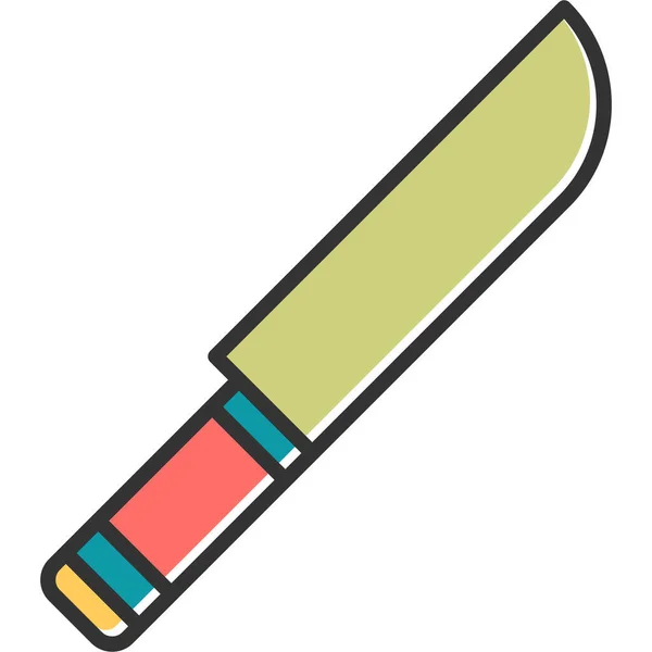 Kniv Ikon Vektor Illustration — Stock vektor