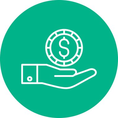 Dolar işareti vektör illüstrasyonuName