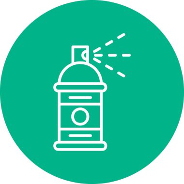 Sprey web simgesi vektörünü boya