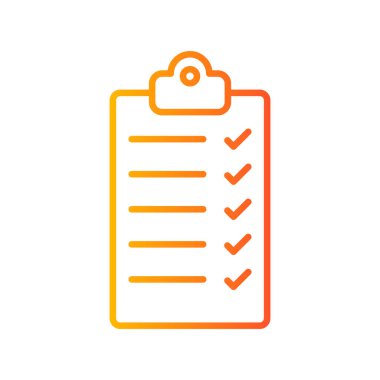 Belge simgesinin vektör illüstrasyonu