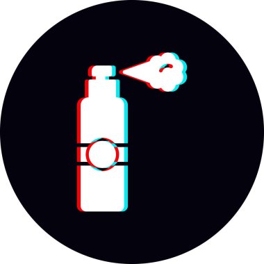 Spray bottle icon simple illustration