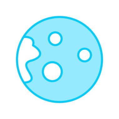 Gezegen simge vektör çizim