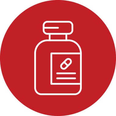 Sağlık hizmetleri web simgesi basit illüstrasyon