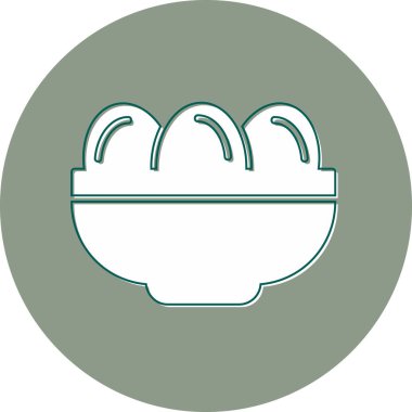 Gıda simgesinin vektör illüstrasyonu