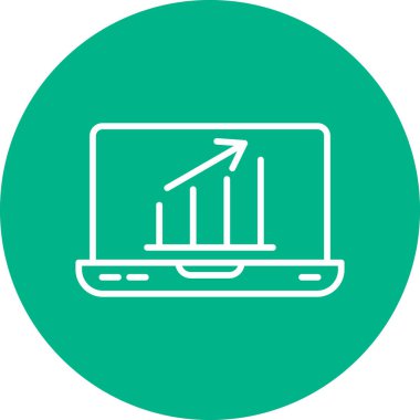 seo modern simgesinin vektör illüstrasyonu