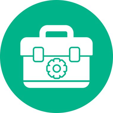 vector illustration of modern Toolbox icon