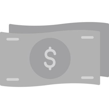 Para için. Web simgesi basit illüstrasyon