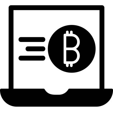 Bilgisayar. Web simgesi basit illüstrasyon