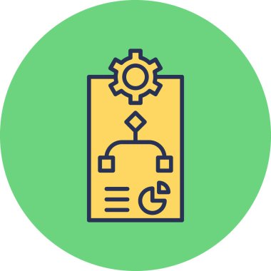 seo modern simgesinin vektör illüstrasyonu