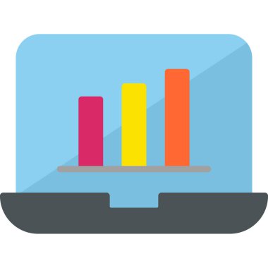 seo modern simgesinin vektör illüstrasyonu