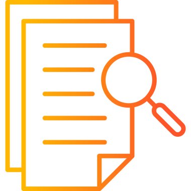 belge dosyası. Ağ simgesi. Kağıt Arama aracı