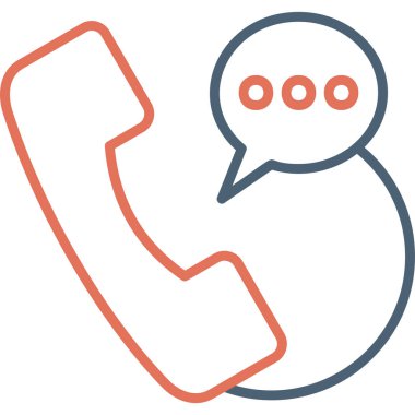 Yardım hattı, çağrı merkezi simgesi, vektör illüstrasyonu