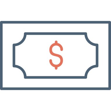 para ve finans kavramı, basit özet vektör tasarımı