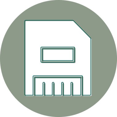 Modern b 'nin vektör illüstrasyonu eksik simgesi