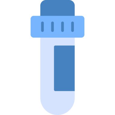 test tübü web simgesi basit tasarım