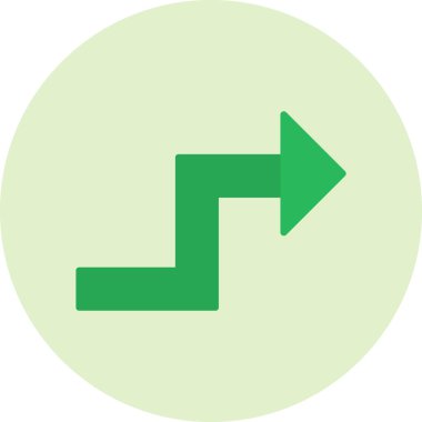 Projeniz için yön ok simgesi