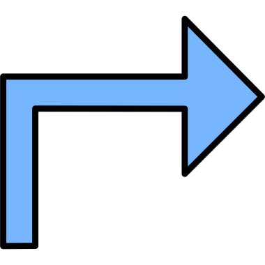 ok simgesi işaret vektör illüstrasyonu