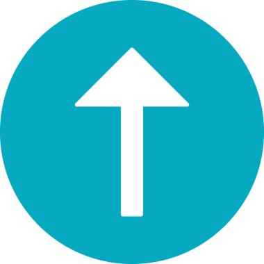 Yön gösteren ok, ağ basit simgesi